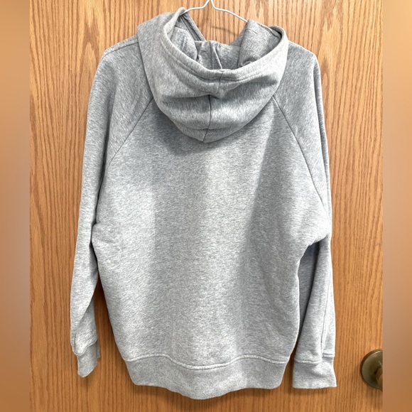 Women’s XS grey ALL SZN oversized Adidas hoodie - Picture 3 of 4